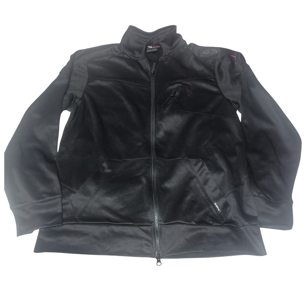 Spyder Active Jacket Full Zip‎ Pockets Athletic Black Large SKUCH113